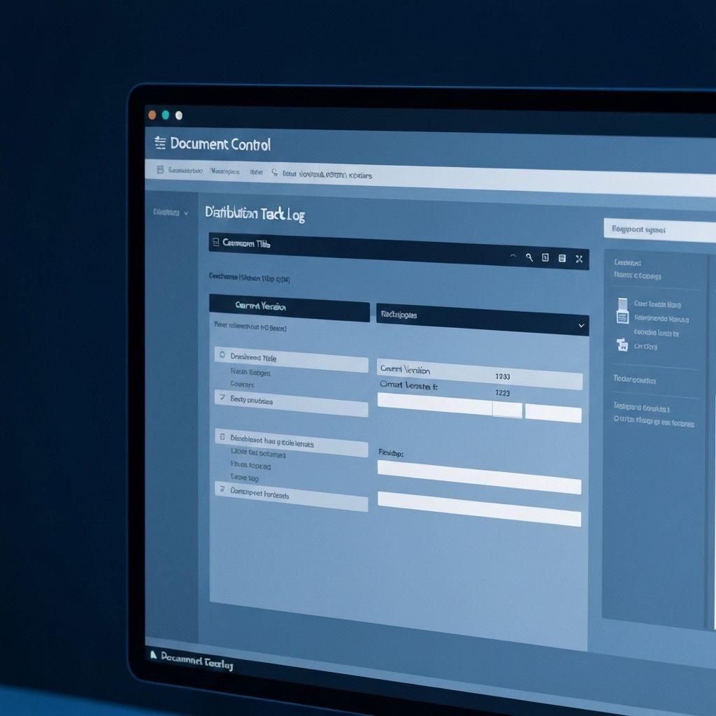 Manage document distribution, track 