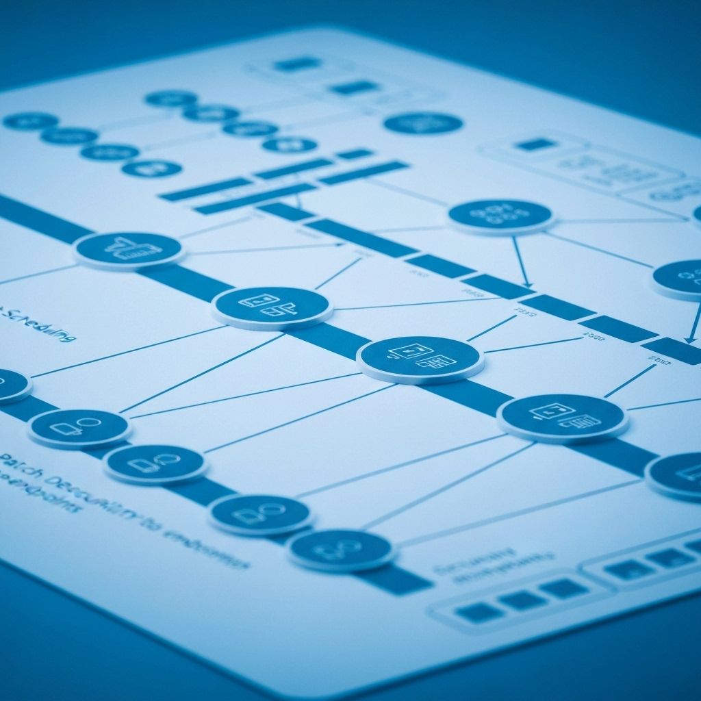 Schedule security patches; deploy to