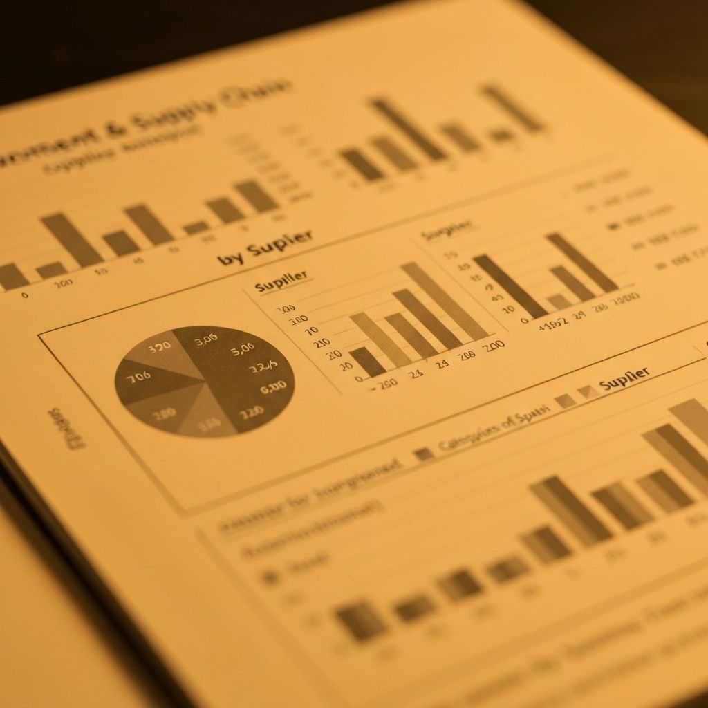 Analyze spend data, categorize by su