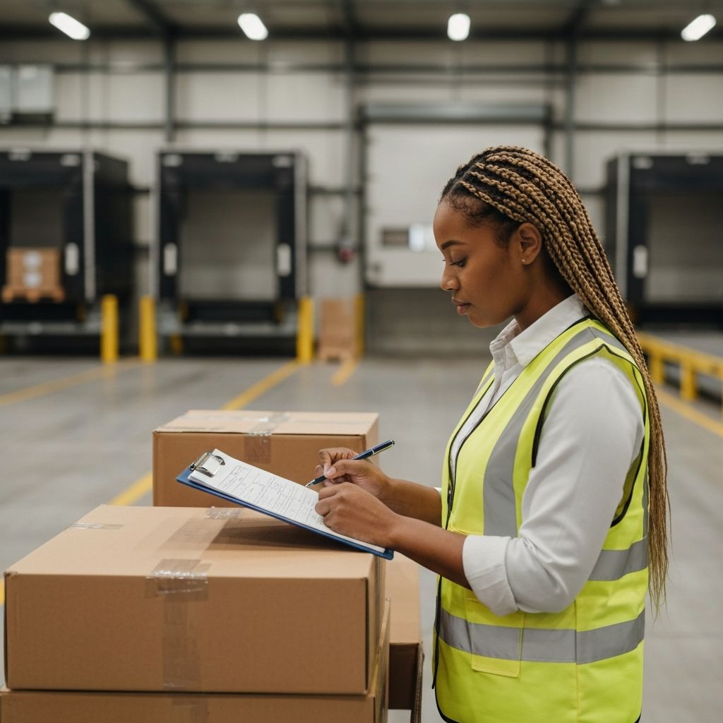 Verify delivery against PO, input re