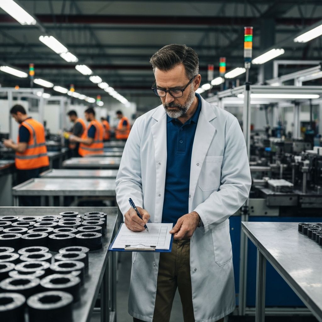 Perform quality checks, record pass/