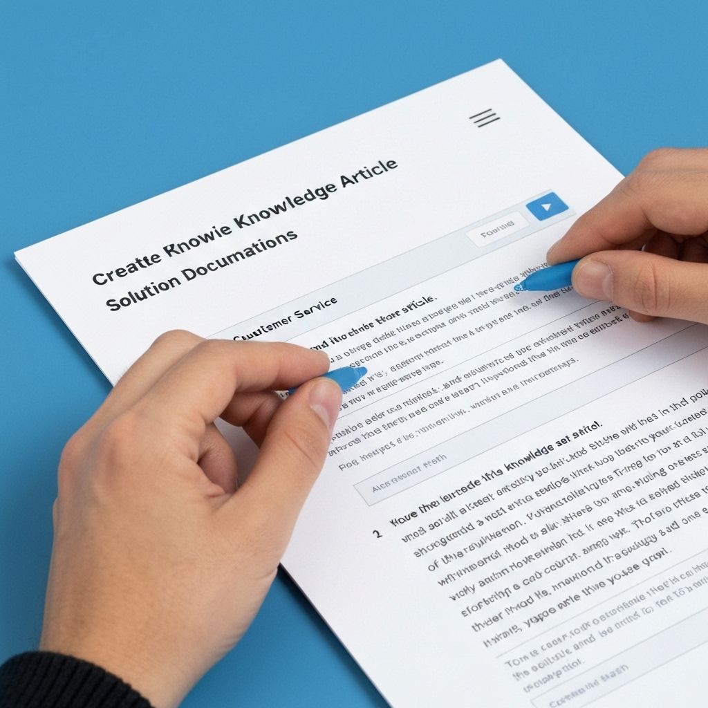 Document solution steps, create sear